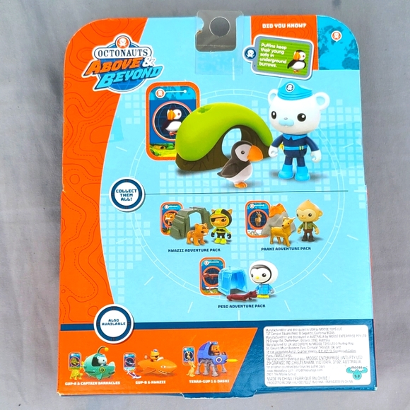 Octonauts Above & Beyond Kwazzi & Captain Barnacles Adventure Packs - Picture 5 of 5